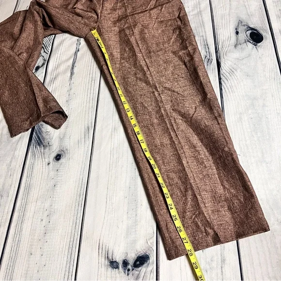 NWT Emery Rose Two Piece/ Brown Vest and Pants Set Size L - Picture 15 of 16